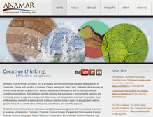 Tablet Screenshot of anamarinc.com